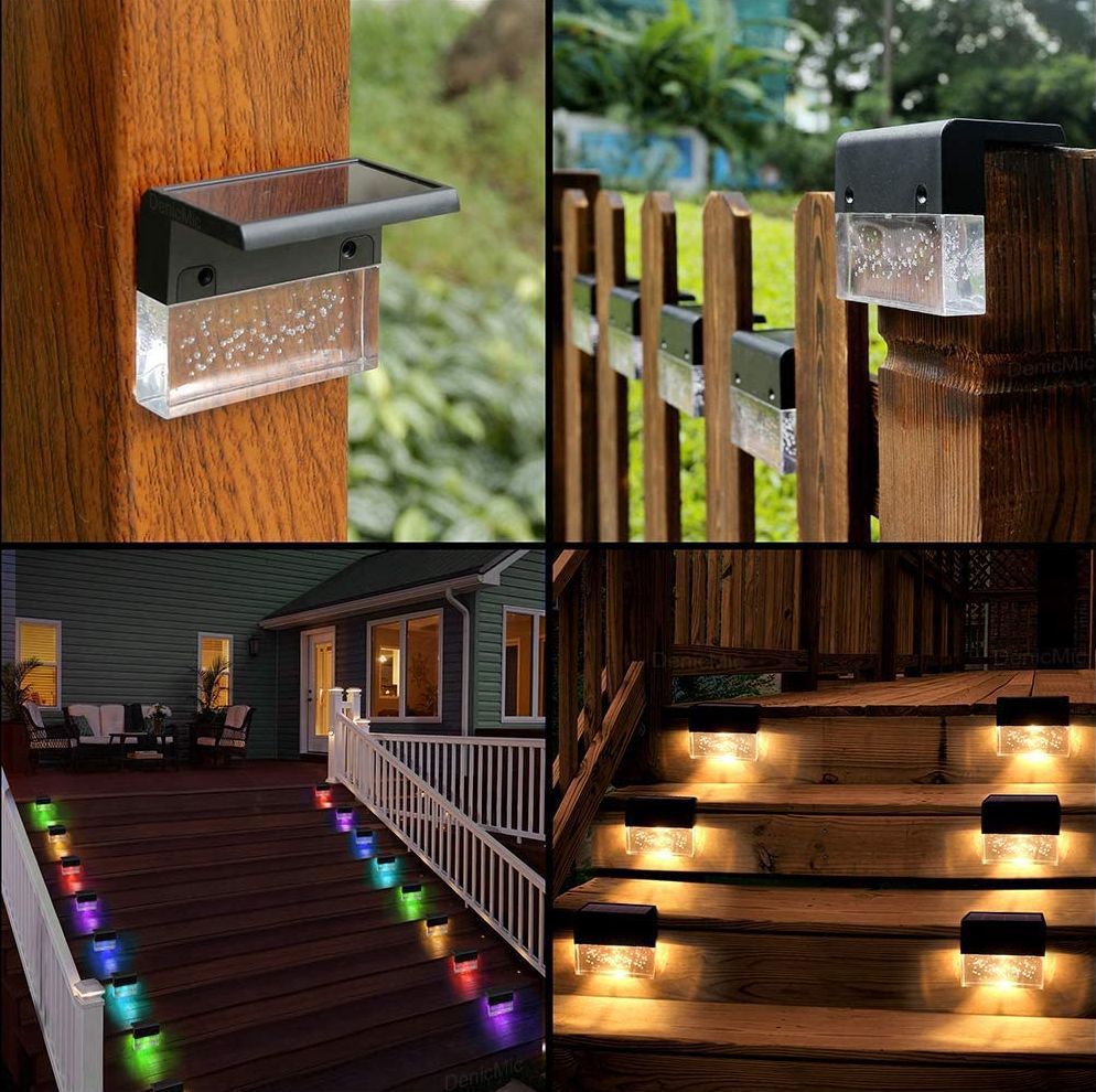 Halixir™ RGB Solar Step Light – Waterproof Design
