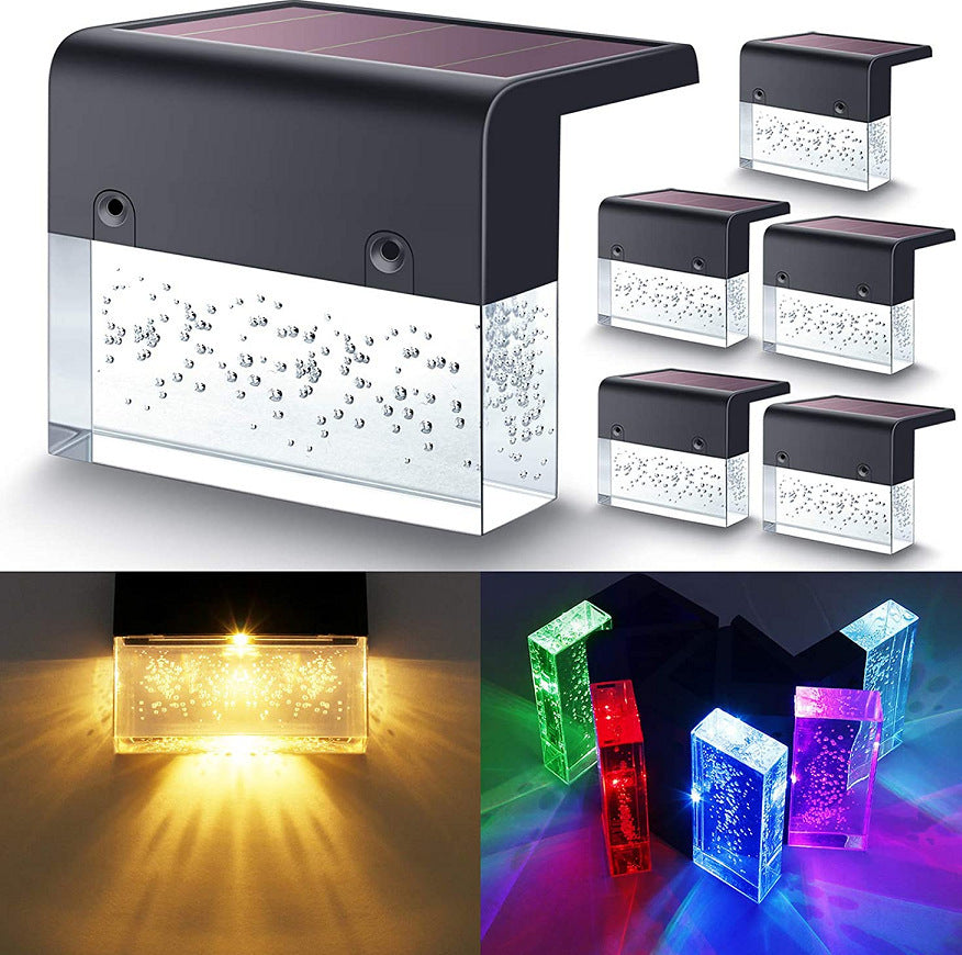 Halixir™ RGB Solar Step Light – Waterproof Design