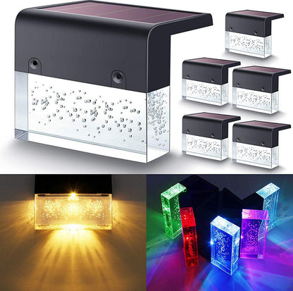 Halixir™ RGB Solar Step Light – Waterproof Design