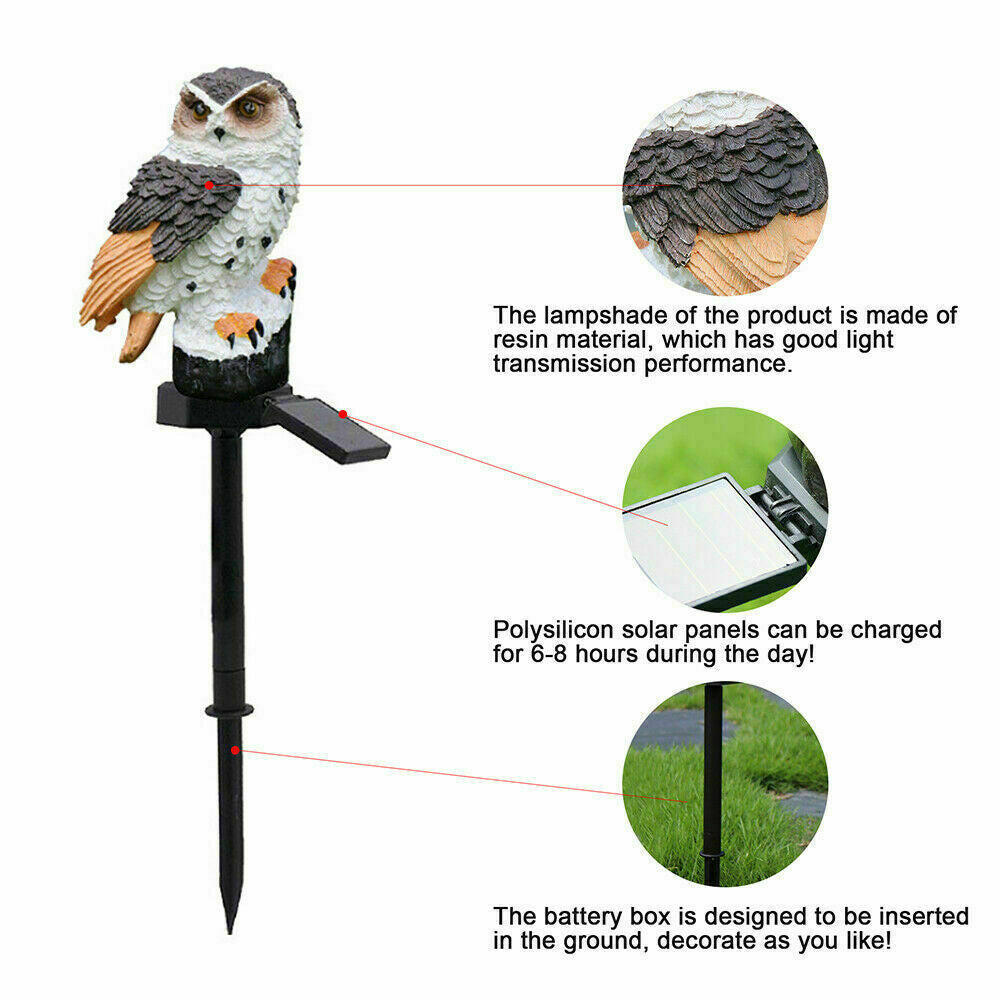 TropiLite™ Parrot Light – Solar LED for Garden Decor