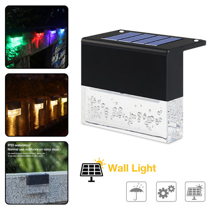 Halixir™ RGB Solar Step Light – Waterproof Design